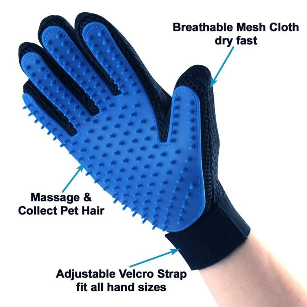 Pets gloves hair removal